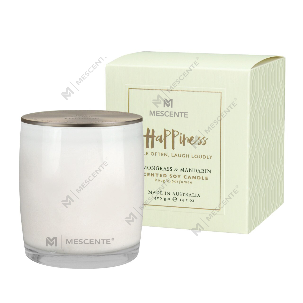 M&Scent Suuri lasipullo Home Essentials Aroma Reed Diffuser Lahjasetti rottinkitikuilla