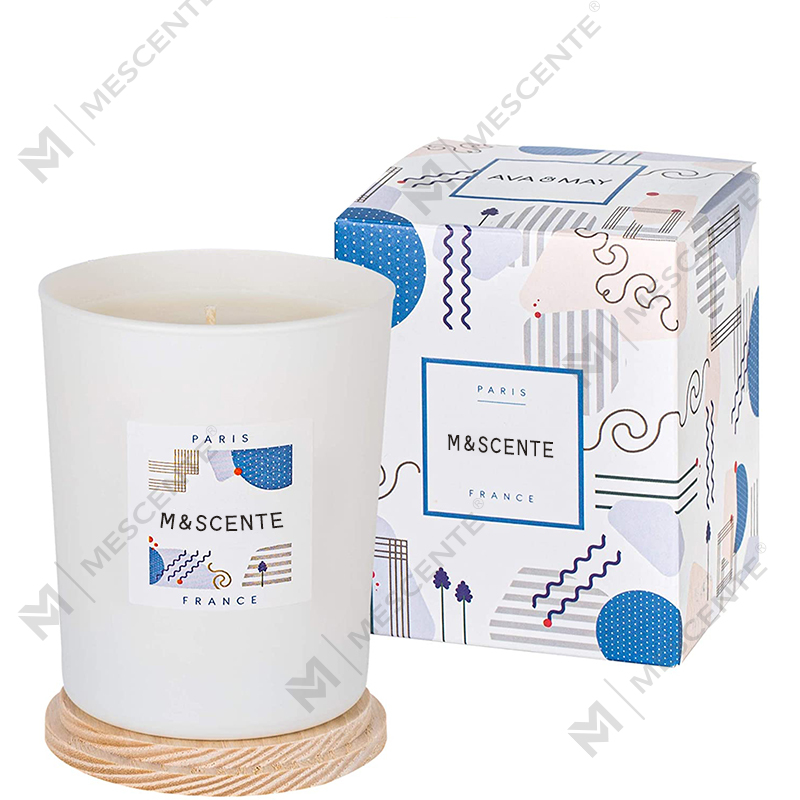 M&Scent räätälöityjä oman merkkisiä värillisiä tuoksuisia soijavahakynttilöitä