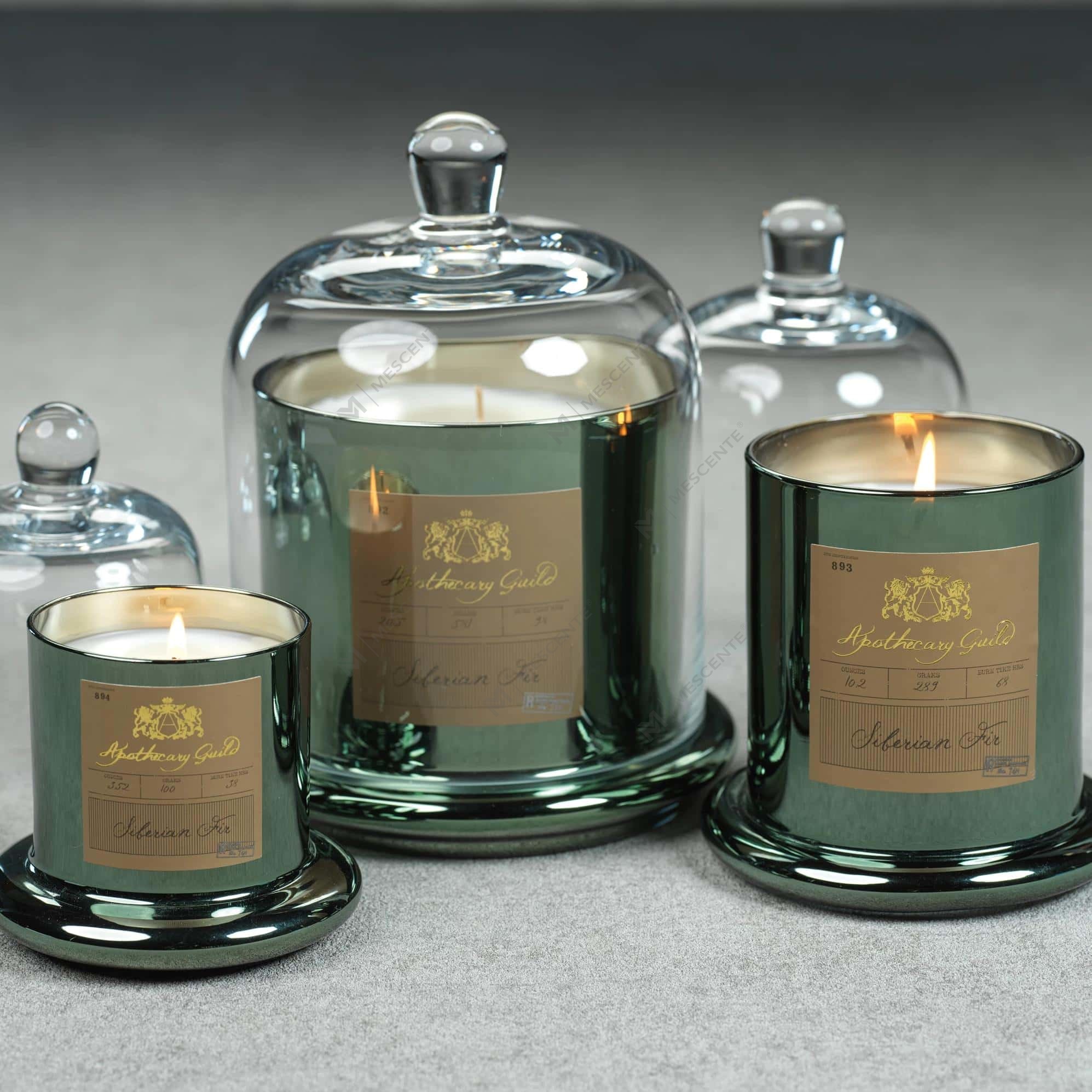 M&Scent koristeellinen romanttinen hääkellopurkki lasikupolin kansi tuoksukynttilä A29275
