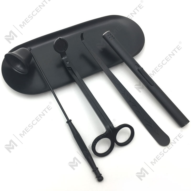 Mescente 4 in 1 kynttilä Nuuska Wick Trimmer Dipper Set A99133-3