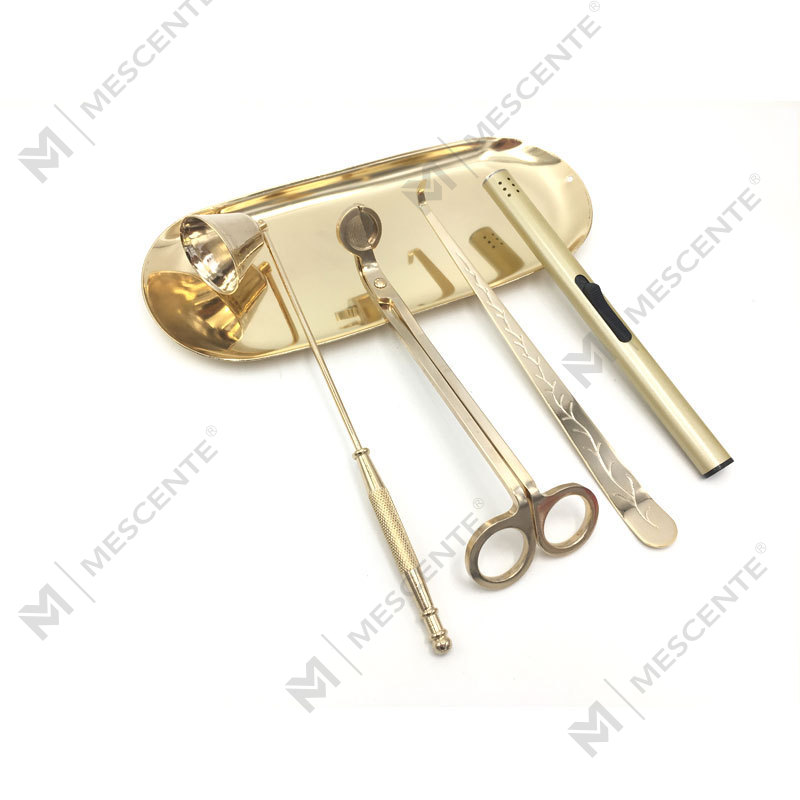 Mescente 4 in 1 kynttilä Nuuska Wick Trimmer Dipper Set A99133-3