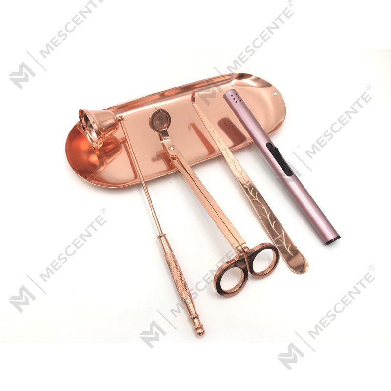 Mescente 4 in 1 kynttilä Nuuska Wick Trimmer Dipper Set A99133-3