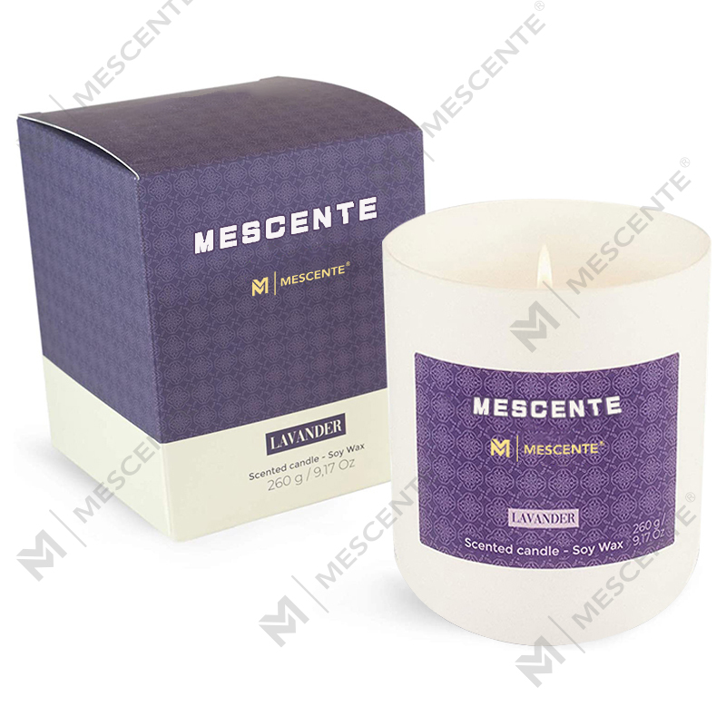 M&Scent Mason Jar Mini soijapohjaiset kynttilät, ylellinen pakkaus Marmorikynttilä Soijavaha