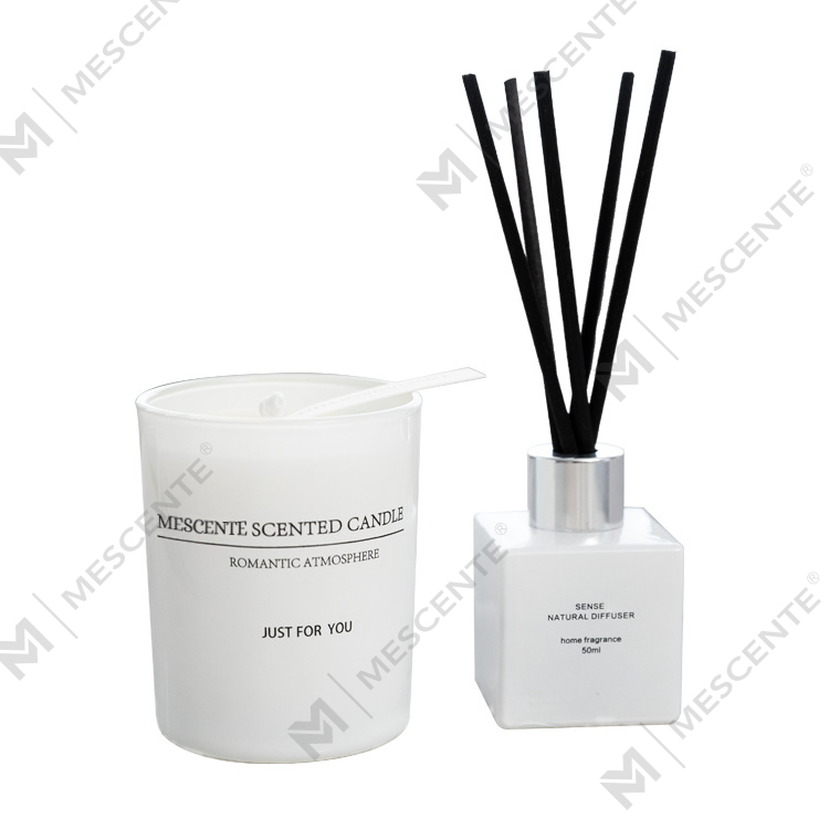 140g kodin tuoksukynttilä tuoksu Reed diffuusori lahjasetti A99199