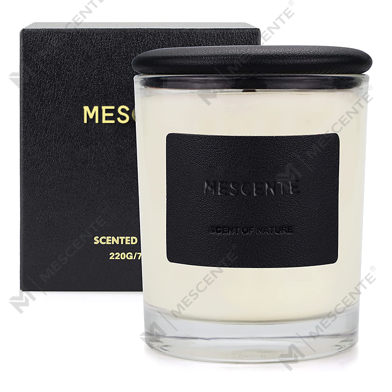 M&Scent tukkukaupassa kauniita kierrätettyjä lasipurkkeja kynttilöitä Kiinassa, Relax Candle