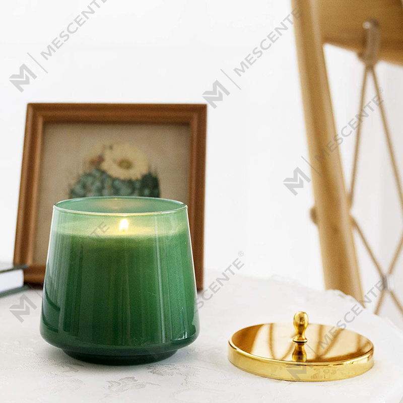 M&Scent 100 % luonnollinen aromaterapiakirjatuoksuinen soijakynttilä kotiin, isojen purkkien tuoksukynttilät