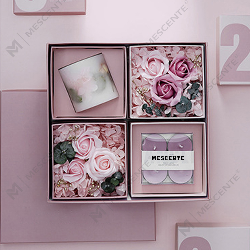 M&Scent Wholesale Luxury Natural Soija Wax Tealight kynttilän lahjasetti