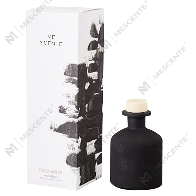 Mescente Luxury 180 ml räätälöity lasipullo eteerisen öljyn Reed diffuusori hotelleille