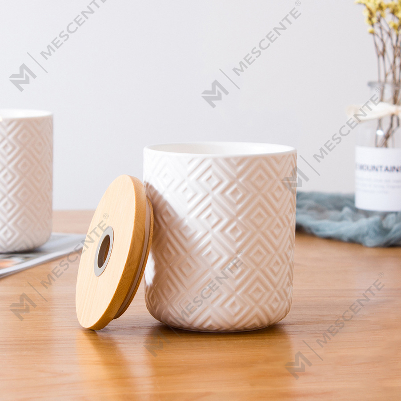M&Scent 100 ml 200 ml pyöreä keraaminen aromikoristeleva lasipullo, Reed diffuusori