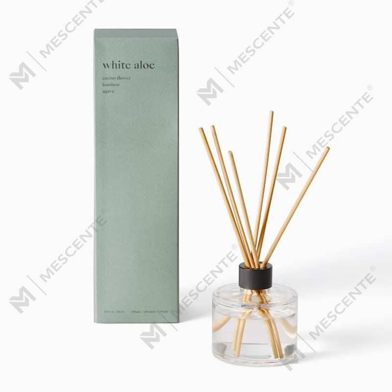 M&Scent räätälöity ylellinen oma merkki kukka ruoko diffuusori laatikolla