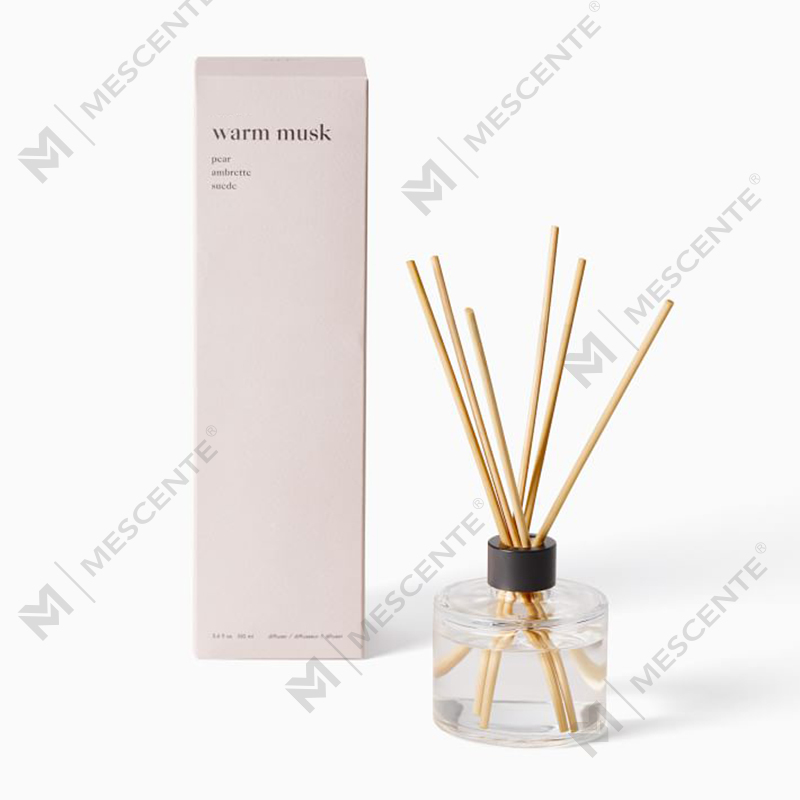 M&Scent räätälöity ylellinen oma merkki kukka ruoko diffuusori laatikolla
