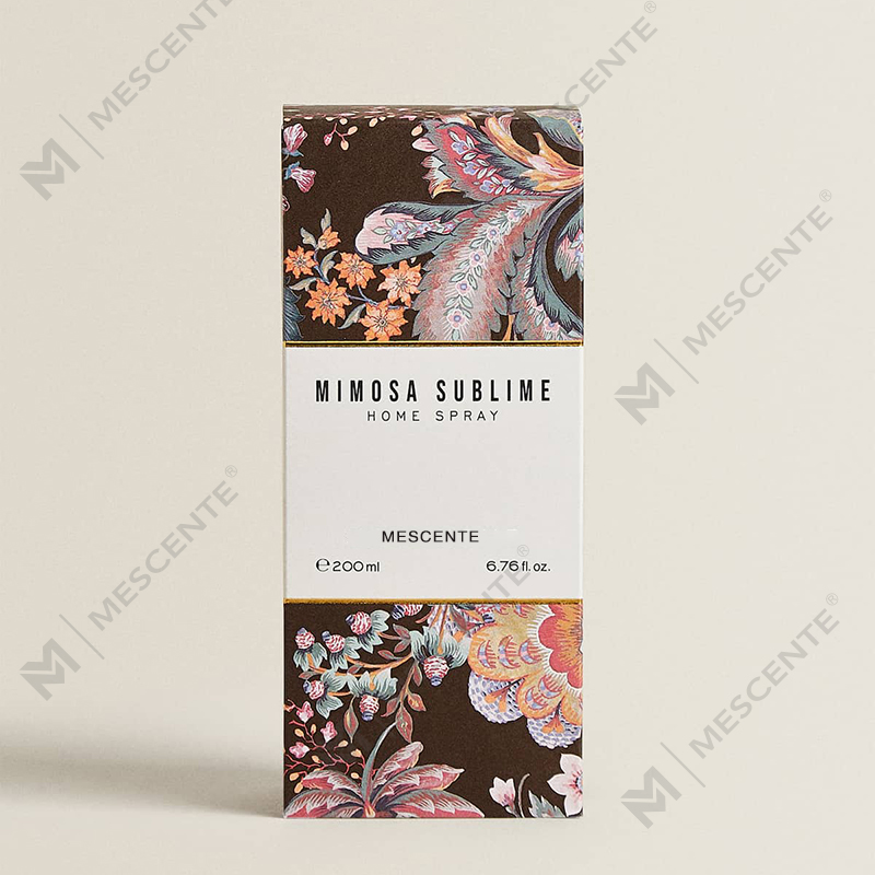 M&Scent Luxury Private Label 100 ml ympäristöystävällinen pakkaushuonesuihke laatikolla