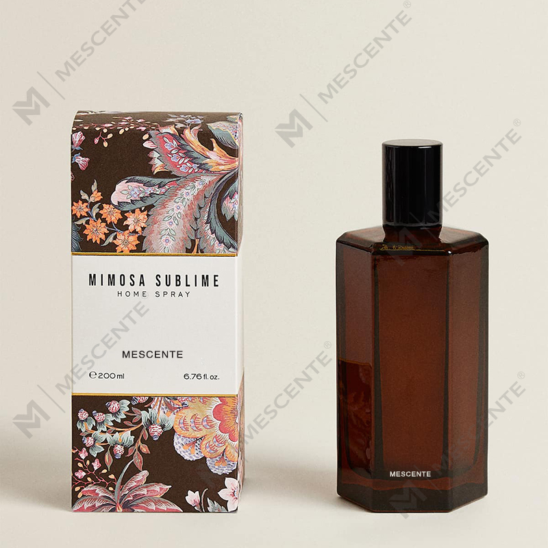 M&Scent Luxury Private Label 100 ml ympäristöystävällinen pakkaushuonesuihke laatikolla