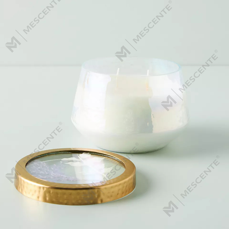Tukkumyynti räätälöityjä Private Label Kodinsisustus Kirkas lasi Voimakkaat tuoksukynttilät