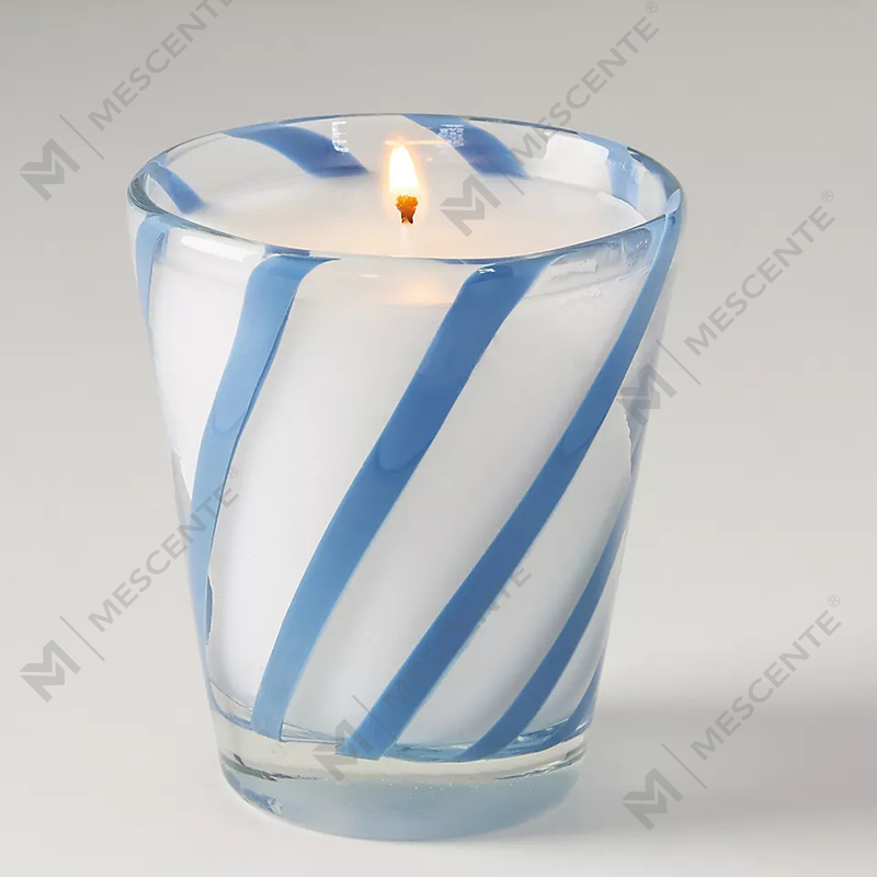 M&Scent Luxury White Soy Wax Henkilökohtainen Logo Häät tuoksukynttilät