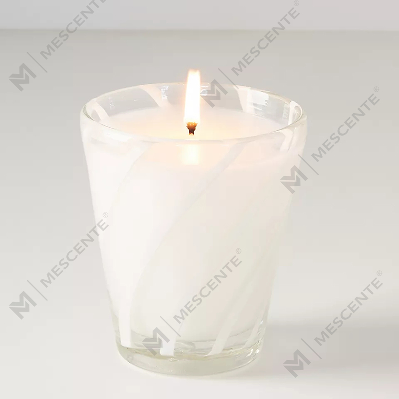 M&Scent Luxury White Soy Wax Henkilökohtainen Logo Häät tuoksukynttilät