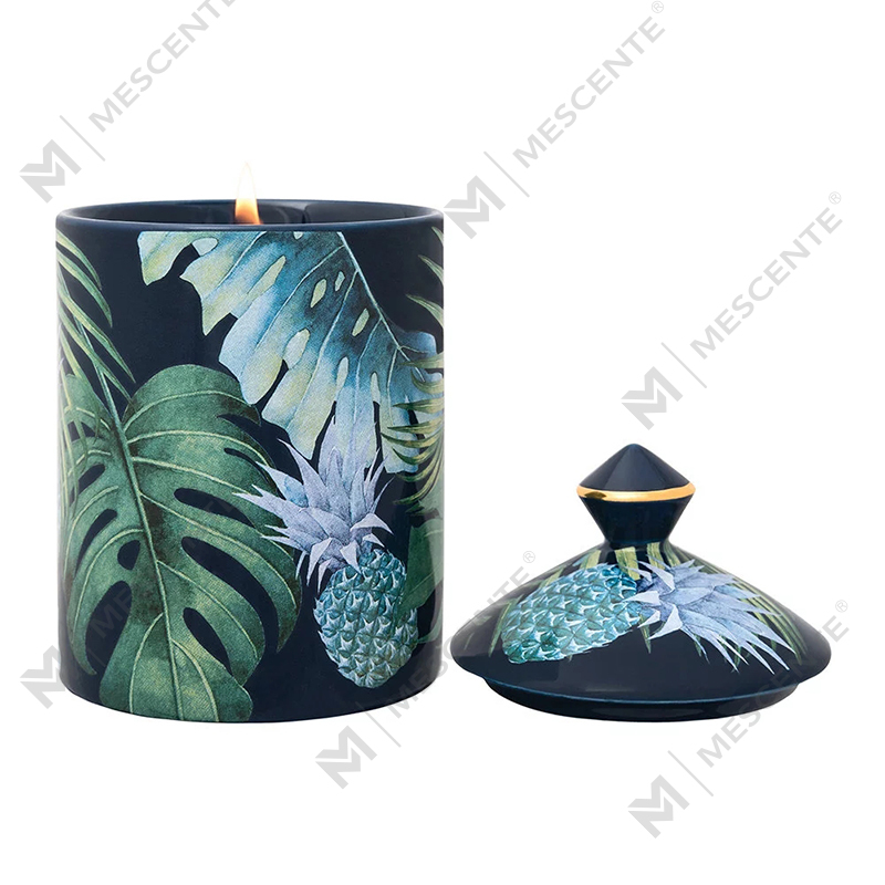 M&Scent Special Design -väri Urban Botanics -kynttilä taitettavalla laatikolla