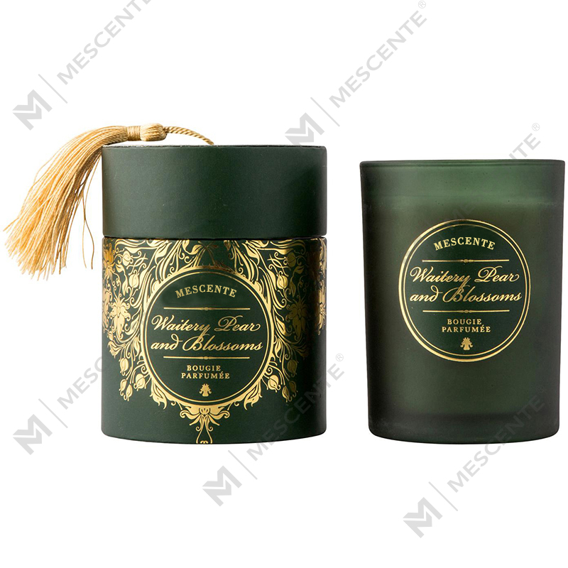 M&Scent Luxury Christmas White Henkilökohtainen Logo Tuoksukynttilät