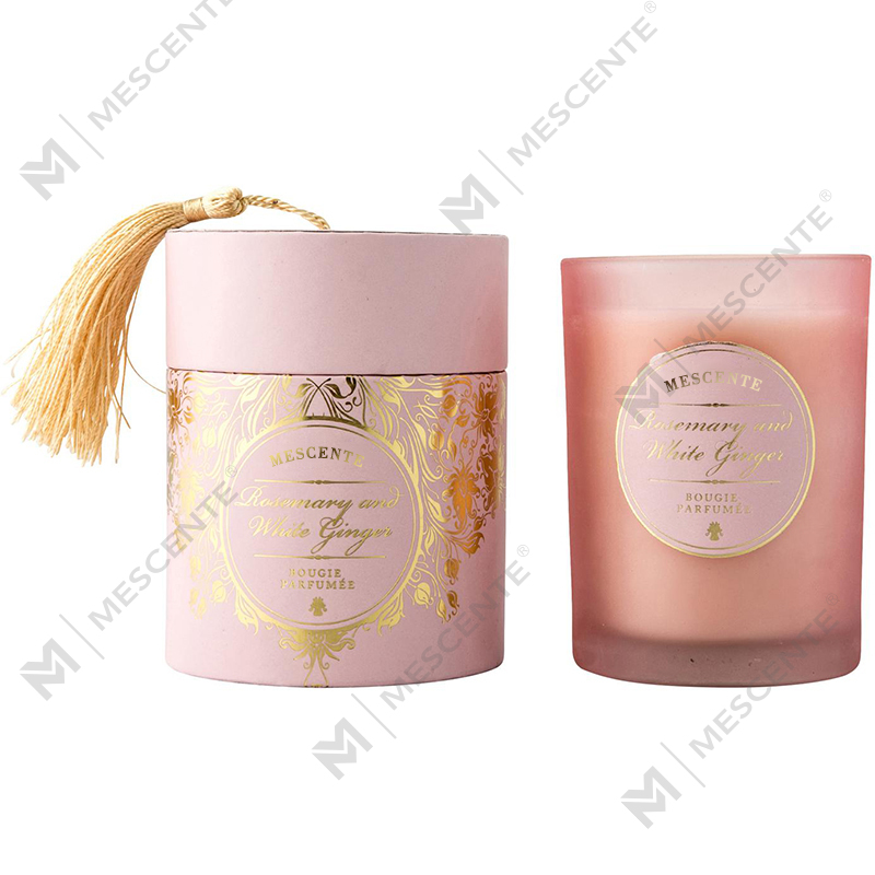 M&Scent Luxury Christmas White Henkilökohtainen Logo Tuoksukynttilät