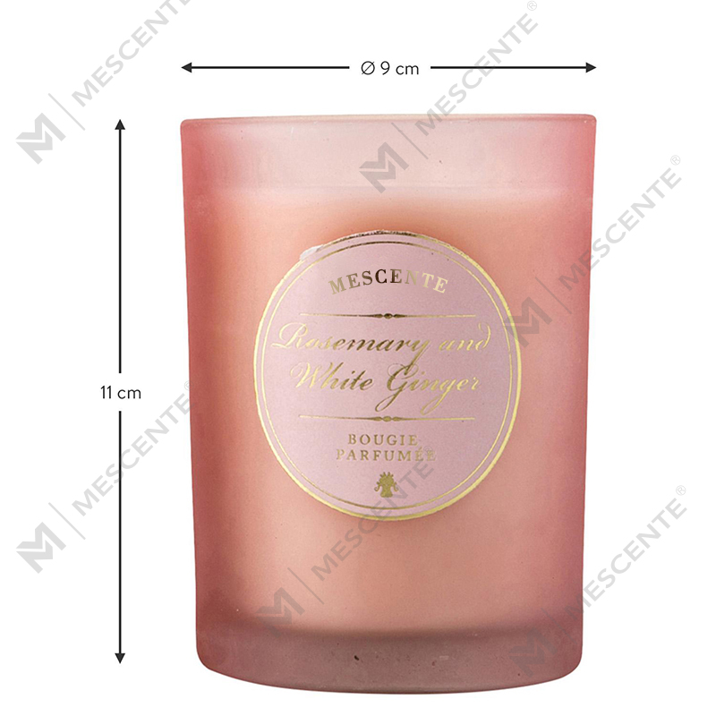 M&Scent Luxury Christmas White Henkilökohtainen Logo Tuoksukynttilät