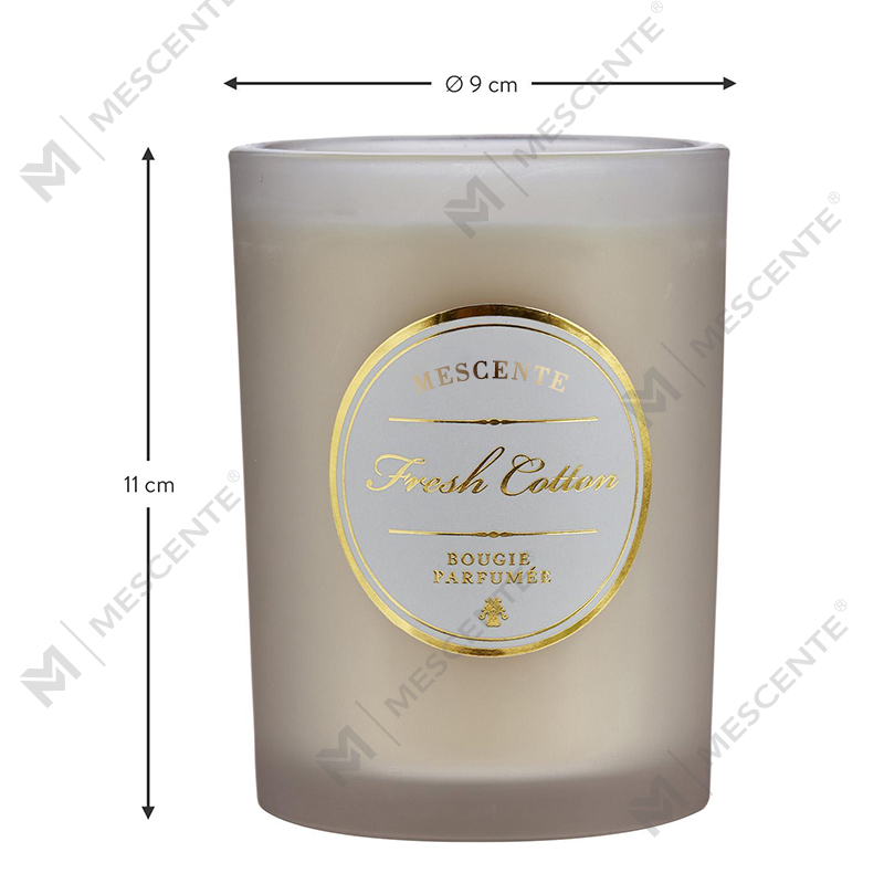 M&Scent Luxury Christmas White Henkilökohtainen Logo Tuoksukynttilät