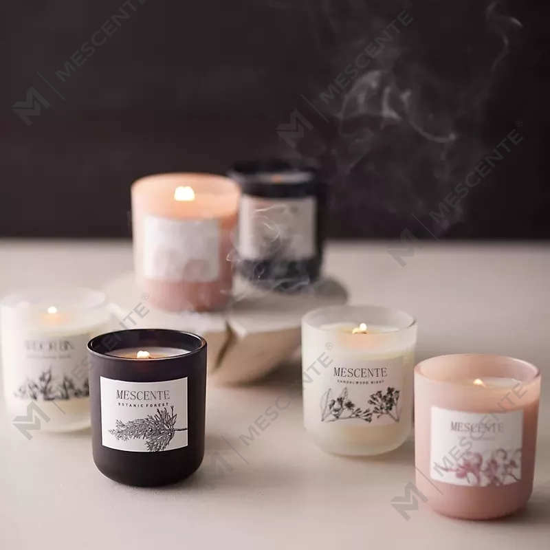 Tukkumyynti Private Label Luxury Aromaterapia Natural Crystal Soy Wax Tuoksukynttilät häiden koristeluun