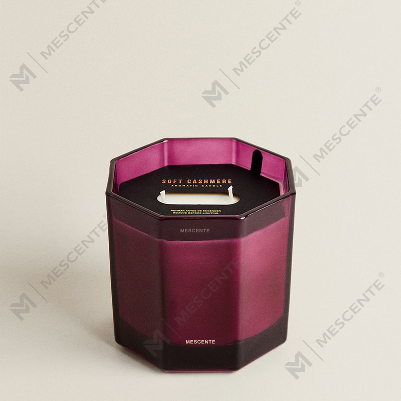 M&Scent Luxury Joulun tuoksukynttilät Aromaterapia Aroma Soijavahakynttilät mustassa lasipurkissa lahjapakkaus