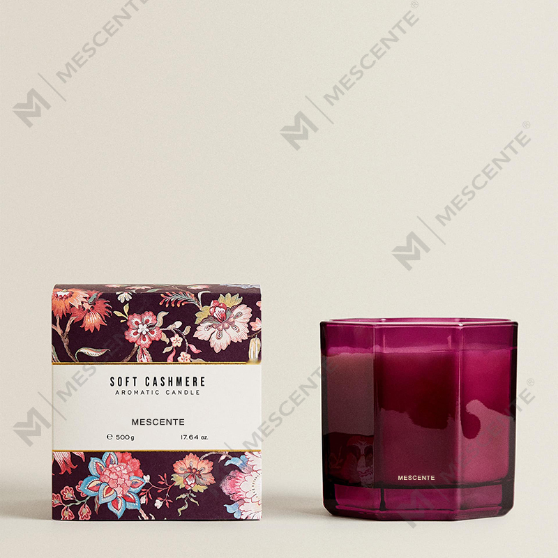 M&Scent Luxury Joulun tuoksukynttilät Aromaterapia Aroma Soijavahakynttilät mustassa lasipurkissa lahjapakkaus