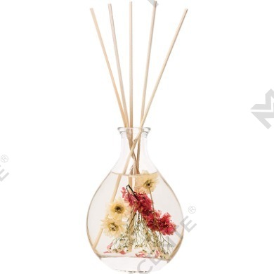 M&Scent tukkukaupan ylelliset omien merkkien lasipullot rottinkitikku ruoko diffuusori setit tulpalla