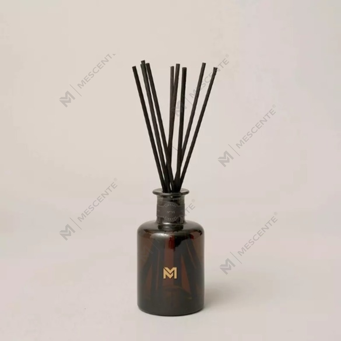 M&Scent tukku ylellinen 500 ml musta pullon diffuusori Reed tuoksu ruoko diffuusori lahjapakkauksella