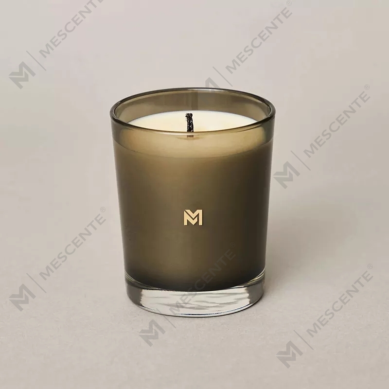 M&Scent tukkumyynti Uusi Ylellinen Custom Private Label Christmas Crystal Purkit Kerzen Tuoksukynttilä kannella