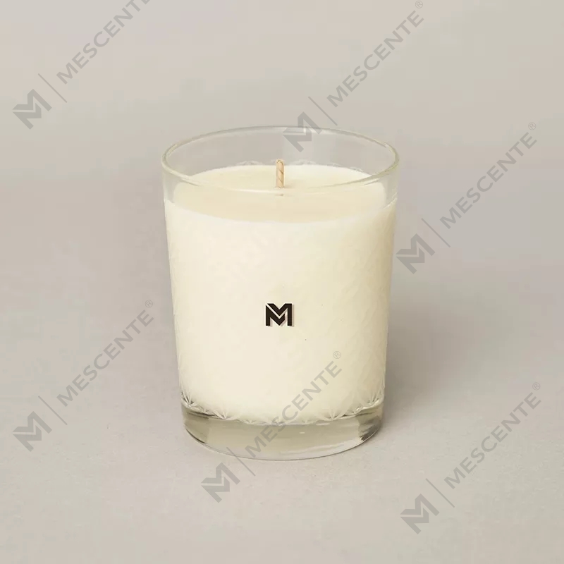 M&Scent tukkumyynti Uusi Ylellinen Custom Private Label Christmas Crystal Purkit Kerzen Tuoksukynttilä kannella