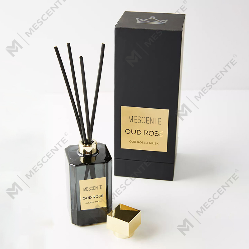 Travertiini Koristeellinen Iso Pullo Posliini Valkoinen Label Thaimaa Tuoksu Reed Diffusers Alus